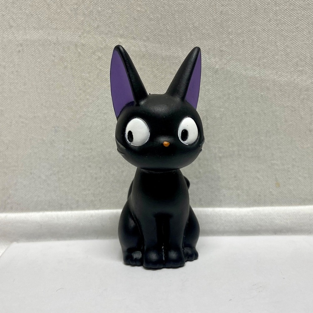 Kiki's Delivery Service Jiji Finger Puppet Figure Hayao Miyazaki Studio Ghibli